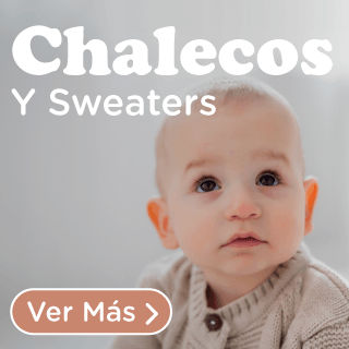 chalecos y sweaters de bebé