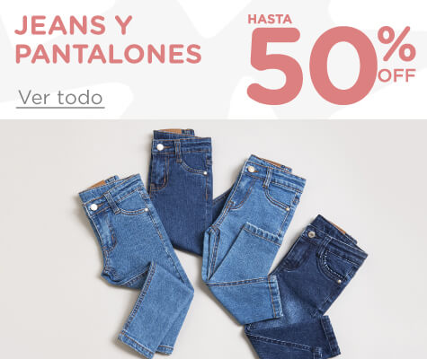 Jeans y pantalones hasta 50% | Opaline